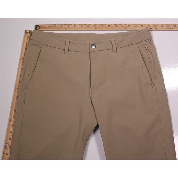Lululemon Men's Commission Slim-Fit Pant Utilitech Flat Front Pants 34x29 - Picture 4 of 7